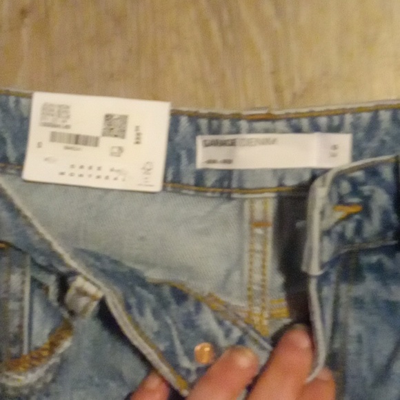 mom jeans garage denim size 24 nwt - Picture 4 of 5
